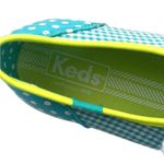 Keds Like New  Gingham and Polka Dot Sneakers Blue White Size 8 Photo 5