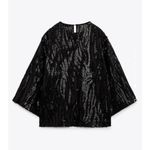 ZARA NEW sequin top Photo 3