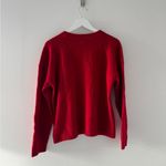 Reformation  Feelings Red Wool Sweater Photo 6