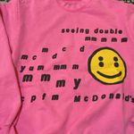 Cactus Plant Flea Market CPFM x McDonald’s seeing double mcdonald's crewneck Pink Photo 3