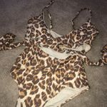 Aerie  One piece Swimsuit Small Long Animal Print Photo 3
