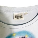 Bratz Y2K Graphic Logo‎ Long Sleeve Cinched Top size L Blue Photo 1