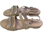 Taryn Rose Taryn Rose Women's Liliana Suede Leather Slingback Sandals Beige Size 9.5B Photo 1