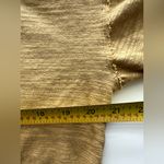 Free People  5 Star Tee Golden Palm Raw Hems Distressed Grunge Sweatshirt M Photo 6