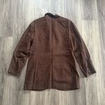 Madewell Brown Blazer Small Women’s Linen Oversized Jacket Photo 3