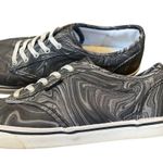 Vans Authentic Lo Pro Grey Swirl Sneaker Marble Gray White Photo 4