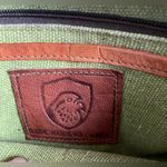 Vintage Satchel and Fable Rust Brown Leather Messenger Cross Photo 7