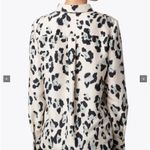 Lafayette 148 Scottie Leopard Print Silk Shirt Top Blouse Photo 1