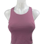 Lululemon Wunder Train Pink Sleeveless Racerback Athletic Sports Crop Tank Top 2 Photo 0