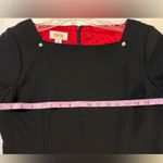 Talbots  Women Petite Vtgd Lined NWT Little Black Dress w Rhinestone Button-10P Photo 7