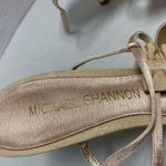 Michael Shannon Johanna Style Gold 4” Heels Size 7M Photo 9