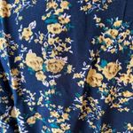 Miss Petal Plunge Neck A Line Spring Boho Floral Mini Dress Photo 7