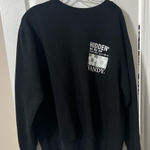 Vandy Black Crewneck Sweater Size L Photo 0