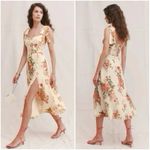 Reformation NEW  Twilight Floral Midi Dress in Bella Photo 11