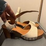 Lucky Brand  Heels Suede Tan Photo 3