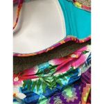 Nanette Lepore New. tropical bandeau bikini set. Retails $174. Large Photo 14