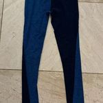 Free People  movement XS blue and black leggings Photo 1