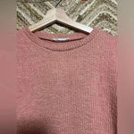 ZARA  Women's Oversized Ribbed Knit Short Sleeve Sweater, Size M,Great Condition Photo 1