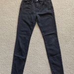frame denim Frame Le Skinny de Jeanne Dark Grey Jeans Pants Size 29 Stretch Jegging EUC Photo 0