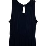 Espresso Beaded‎ Jumpsuit Blue Size 2X Photo 4