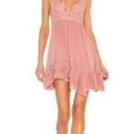 Free People  One Adella Slip Dress Rose Size Small Photo 0