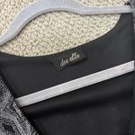 Dee Elle  Black and Silver Geometric Mini Dress Photo 2