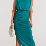 Prinbara Women Summer Sleeveless Cocktail Dress Ruch Bodycon High Waist Photo 6