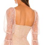 Michael Costello  x REVOLVE Isadora Mini Dress Cream Lace Size M Photo 2