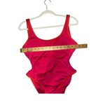Michael Kors  Pink Scoop Neck One Piece Swimsuit, Size 10 Photo 4