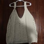 Beige sweater tank top Tan Photo 1