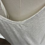 Athleta Revive Drap Tank Top Ribbed Open Back Workout Lounge Heathered Oatmeal Photo 7