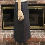 Armani Collezioni Giorgio grey wool-blend midi pencil skirt / 6/ EUC Photo 2