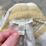 Eileen Fisher  Striped Organic Cotton Kimono Jacket Reed Yellow Small Medium S/M Photo 5