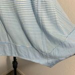Pilcro  blue and white striped sleeveless shark bite tunic tank size M Photo 9