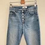 Reformation  Womens High-Rise Button-Fly Liza High Straight jeans 29 Photo 5