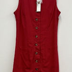 The Workshop Coral/Red The Toscana Mini Dress. Photo 0