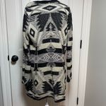 Lucky Brand  Black and Cream Cardigan Photo 2