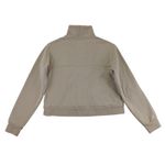 Everlane Funnel Neck Pullover Womens XS Organic Cotton Half Zip Sweatshirt Crop Photo 1