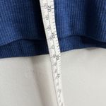 Sundry  Blue Long Sleeve Top Sweatshirt Size 1 Small $128 Originally Made In USA Photo 5