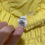 Zenana Outfitters Windbreak Gym Running Shorts Smocked Waistband Yellow Size Small Photo 7