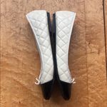 Lands' End  black and cream ballet flats size 10 Photo 3