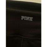 PINK - Victoria's Secret Victoria's Secret Pink Ultimate black leggings with mesh cut-outs Sz M Photo 1