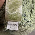 Sigrid Olsen  M Green Pastel Buttoned Sweater Cardigan Slouchy Knit Cutouts Photo 8