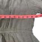 Free People Blouse-Tunic Women M Olive All Who Wander Stripe Boho Cottage Chick Photo 9