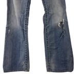 Big Star Liv Bootcut Distressed Jeans Size 28 Blue Photo 1