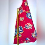 Everly Pink Floral Sundress Mini Women Sz Small Halter Neck Sleeveless Photo 10