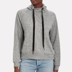 Rails  Melange Gray Faith Drawstring Cowl Neck Sweatshirt Size Medium Photo 0
