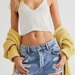 Free People NEW We The Free Big Sur Coast Boyfriend Shorts Size 24 Festival Boho Photo 0
