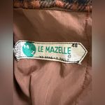 Le Mezelle São Paulo Brazil vintage plaid wool button back midi pencil skirt M Brown Size M Photo 4