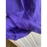 Boden Womens 6 Purple Linen Dress Regency‎ Photo 4